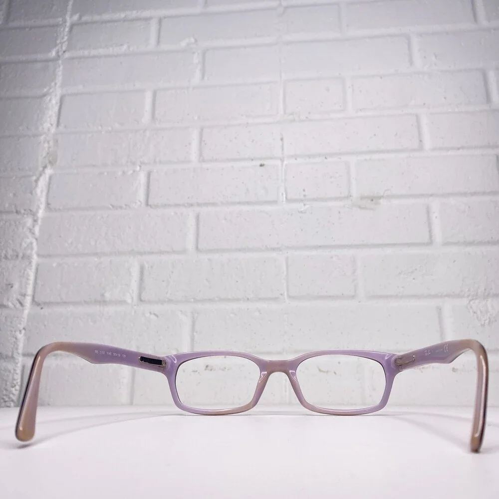 Ray-Ban RB5150 5240 Eyeglasses Frames Purple Tortoise Rectangle 50-19-135 637